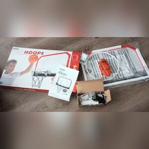 Franklin Pro Hoops Basketball Set, New with Box, Hoop, Net, Ball, Pump